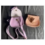 Set of 2 Small Fashionable Mini Crossbody Bags