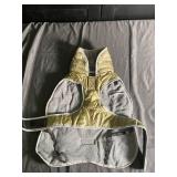 DOGCHEER Olive Green Dog Jacket with Reflective Trim