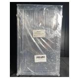 Pack of Pull-Out Clear Plastic Storage Bins