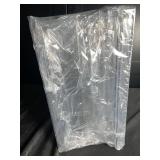 Pack of Pull-Out Clear Plastic Storage Bins