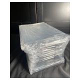 Pack of Pull-Out Clear Plastic Storage Bins