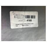 Purple Waffle Weave Shower Curtain 72"W x 84"H