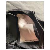 Black Sleeveless Compression Top - Polyamide and Elastane Blend