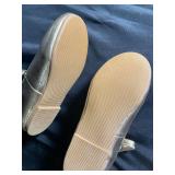 Gold Kids Dress Shoes with Ankle Strap by Kiderence