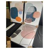 Set of 3 Unopened Abstract Art Prints