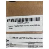 G-Ocean Indoor Space Heater, White