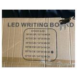 LED Writing Board with Adjustable Size Option