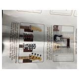 Wall-Mounted Guitar Hanger with Instruction Manual