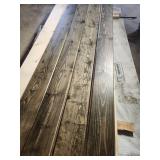 1x8x8 endmatched and dark stained tongue and groove