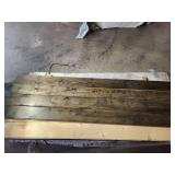 1x8x8 endmatched and dark stained tongue and groove