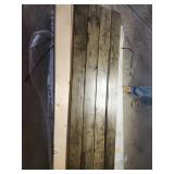 1x8x8 endmatched and dark stained tongue and groove