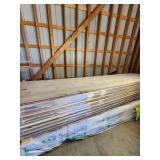 1x6x8 smooth light gray shiplap tongue and groove