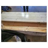 1x6x8 smooth light gray shiplap tongue and groove