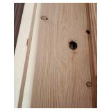 1x8x6 garage grade wirebrushed and unfinished barnwood