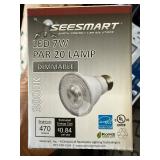 Pair of Seesmasrt par 20 dimmable LED Bulb.  Retail $17 each 22,000 hours