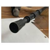 Pair of Adjustable walking sticks Green