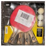 folding ping pong table with new net 4, new set of 4 paddles, and balls
