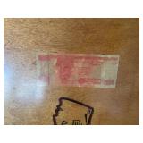 Table top with 1060 Peso