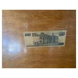 Table top with 1060 Peso