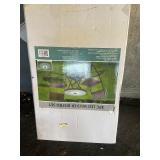 3pc LED WICKER BISTRO SET NEW IN BOX