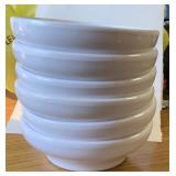 "Lot of 6 new 4"" salsa dishes"