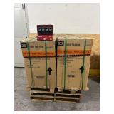 HUSKY Lot of 4 Cases of- 12 ft. x 1 in. Ratchet Tie Down with S Hook (4-Pack) (30 packs of 4 per case)