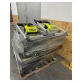 RYOBI Pallet of 6- Battery Powered Lawn Mowers (Tool Only)