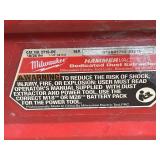 MILWAUKEE Lot of 6- Hammer Vac Dust Extractors (Tool Only)