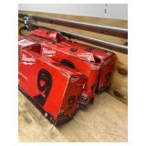 MILWAUKEE Lot of 6-  SDS Max Chisel Boots