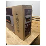 HOME DECORATORS COLLECTION 42 in. Wall Mount Electric Fireplace in Black