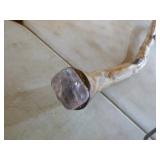 2 Walking Sticks with Stones