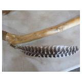 2 Walking Sticks with Stones