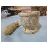 2 Mortar and Pestle Fossil