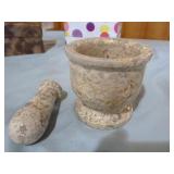 2 Mortar and Pestle Fossil