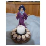 Wizard Candle Holder and 2 Dragons