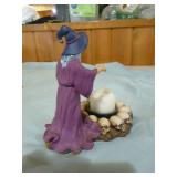 Wizard Candle Holder and 2 Dragons