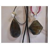5 Labradorite Pendant Necklaces