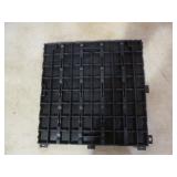 Black Mosaic Hard Plastic Tiles