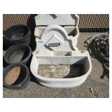 2 Self-Watering Planters and Other Planter Pots