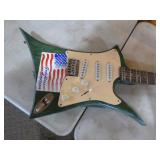 Homemade Electric Guitar with Washboard