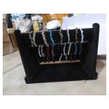 Chip Stone Bracelets on Display