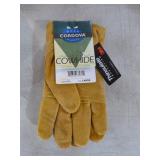 6 Pair of Cordova Premium Leather Cowhide Work Gloves