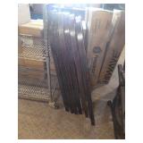 6 Vintage Brentwood Style Folding Chairs