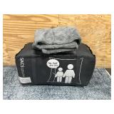 LOVESAC Pillow Sac with Shrink Kit and Cover- Grey