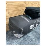 LOVESAC SuperSac with Shrink Kit and Cover- Black