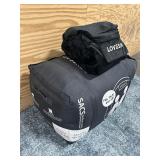 LOVESAC MovieSac with Shrink Kit and Cover- Black