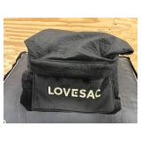 LOVESAC MovieSac with Shrink Kit and Cover- Black