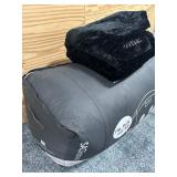 LOVESAC- The BigOne with Shrink Kit and Cover- Black