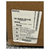 Dreamcloud Luxury Hybrid Gel Memory Foam 12" King Mattress 050525302.75