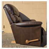 Brown Leather Recliner Chair